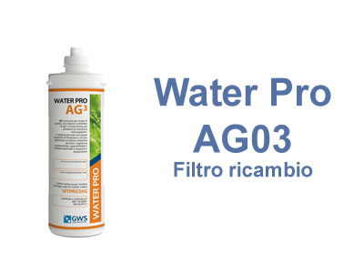 Filtro per Distributore d'acqua Water Pro AG03
